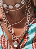 Shell Boho Ibiza fashion jewelry necklace -  AUROBELLE  IBIZA